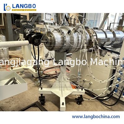 เครื่องผลิตท่อพีวีซี, เครื่องอัดรีดท่อพีวีซี, เครื่องอัดรีดสกรูคู่ทรงกรวย