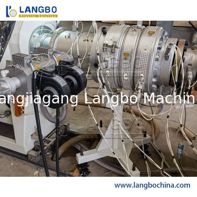 ขายร้อน PE/PP/HDPE/PVC/PPR Pert เครื่องผลิตท่อพลาสติก extruder สําหรับการจัดหาก๊าซและน้ํา/สายการผลิต