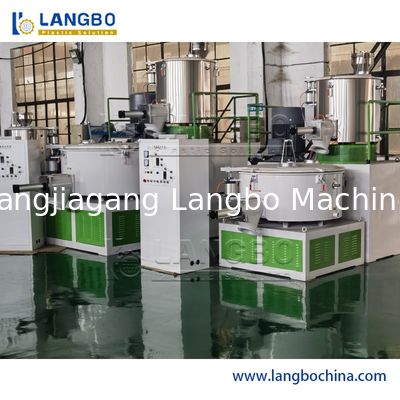 PVC Powder Mixer Extruder ระบบปนูเมติกส่งอัตโนมัติการให้อาหาร การผสมผสาน