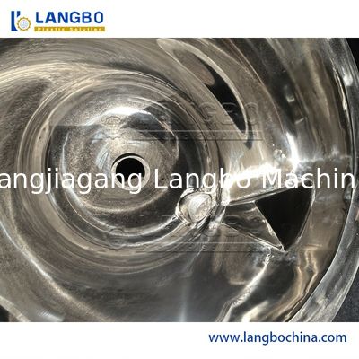 เครื่องปรับปรุงความเย็นและผสมร้อนของผงพลาสติก PVC / เครื่องปรับปรุงผสมพลาสติก