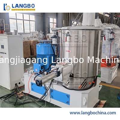 ทำความสะอาดเครื่องผสมพลาสติกได้อย่างง่ายดายเครื่องผสมความเร็วสูง 75kw มอเตอร์ไฟฟ้า