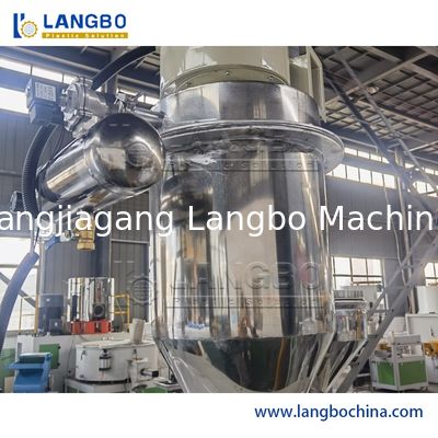 เครื่องผสมพีวีซี หน่วยผสมผงพลาสติก ทำความร้อนและทำความเย็น