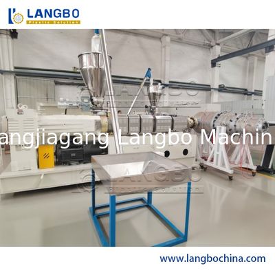 เครื่องอัดรีดพลาสติก PVC ความเร็วสูง 16-1600 มม. สำหรับท่อน้ำประปา ท่อระบายน้ำ ท่อชลประทาน และท่อร้อยสายไฟ