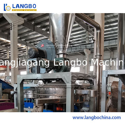 เครื่องบดพลาสติกสำหรับ PVC PE HDPE เครื่องบดพลาสติก