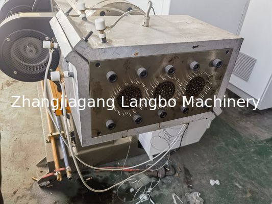 เครื่องทำเม็ดพลาสติก HDPE MBBR สำหรับตัวกลางกรองแบบ Extrusion ความเร็วสูง