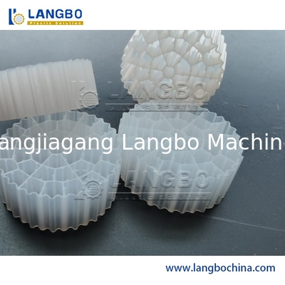 HDPE Mbbr Biological Carrier Filter Media Tube Extruder ทําเครื่องจักร