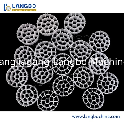 HDPE Mbbr Biological Carrier Filter Media Tube Extruder ทําเครื่องจักร