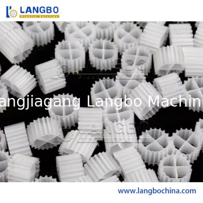 สายการผลิตสื่อน้ํา Mbbr โปรไฟล์ Mbbr Extruder