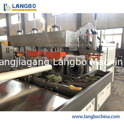 เครื่องเป่าท่อพีวีซีพีวีซี / เครื่องเจาะท่อด้วยเครื่องให้อาหาร DTC Spiral