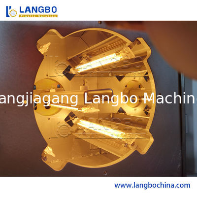 ท่อพีวีซี Belling Machine 16 - 250 มม. เส้นผ่านศูนย์กลางท่อระบบ PLC ภายใน