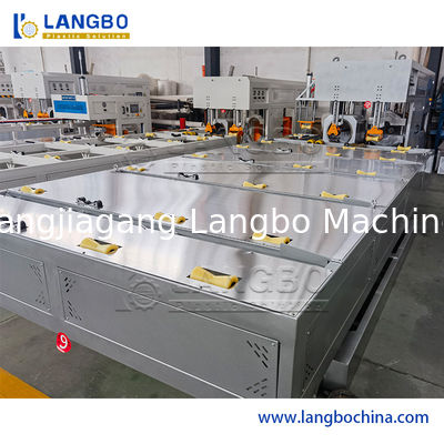 ท่อพีวีซี Belling Machine 16 - 250 มม. เส้นผ่านศูนย์กลางท่อระบบ PLC ภายใน