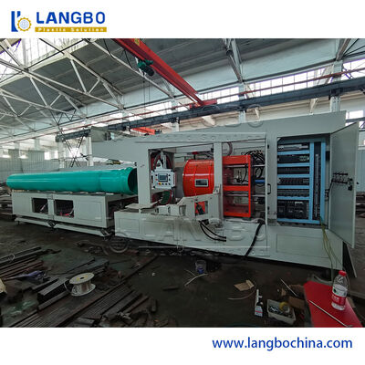 เครื่องเจาะท่อ PVC อัตโนมัติ ลูกบ๊อกซ์ท่อพลาสติก 800กก./ชม