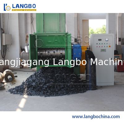 HDPE PVC PP Lump Pipe Bags Film Crushing Shredder Grinder Machine