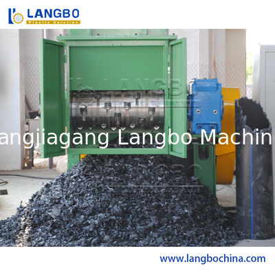 Plastic Recycling Machine with Single Shaft Shredder