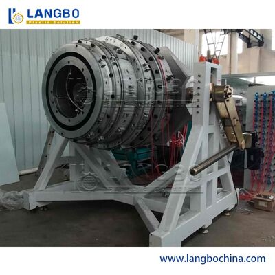 สายการอัดรีดท่อพลาสติก PE PP ผลผลิตสูง