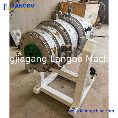 สายการผลิตการอัดรีดท่อส่งน้ำมันก๊าซน้ำพลาสติก PE HDPE PPR ขายส่ง เครื่องทำเครื่องอัดรีดสกรูเดี่ยว