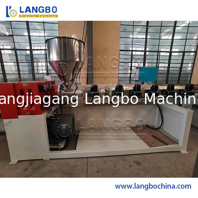 เครื่องอัดรีดสกรูเดี่ยวท่อ PE 210KW 75/38 ความจุสูง