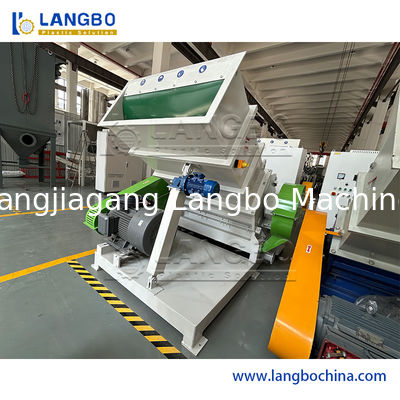 เครื่องบด/บดขยี้เศษพลาสติกท่อ PVC รีไซเคิลถังบดขยี้ยางแบบกำหนดเอง