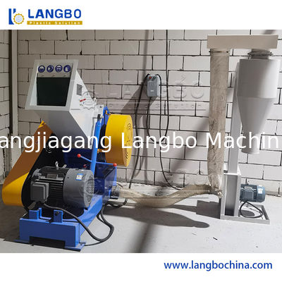 เครื่องบดขวด PET/HDPE/LDPE/PP/PE ถุงสานรีไซเคิลพลาสติก