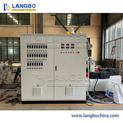 สายการอัดรีดท่อ Ppr หลายชั้น 16 มม. - 63 มม. 180 กก. / ชม.  PLC