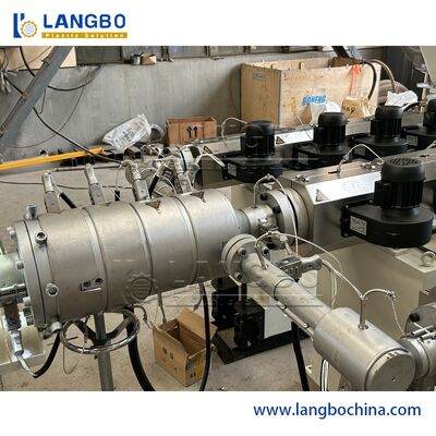 เครื่องจักรผลิตท่อ PPR อัตโนมัติประหยัดพลังงาน ขนาด 16-63 มม.