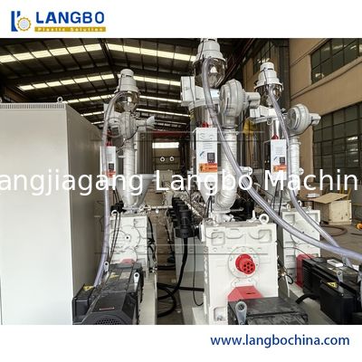 สายการอัดรีดท่อ Ppr หลายชั้น 16 มม. - 63 มม. 180 กก. / ชม. Siemens PLC