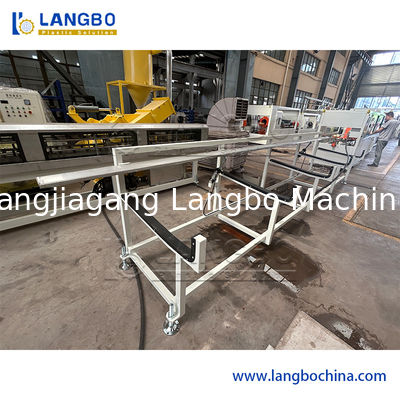 เครื่องอัดรีดท่อร้อยสายไฟ PVC CPVC UPVC / HDPE / LDPE / PE PP PPR ขนาด 16-630 มม. / เครื่องทำท่อและสายยางแบบสกรูคู่และสกรูเดี่ยว / เครื่องทำพลาสติกอัดรีดสำหรับน้ำ/แก๊ส