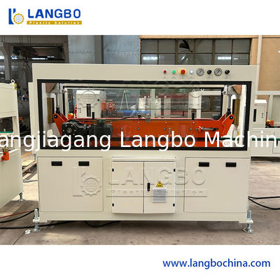 อัตโนมัติ PE HDPE PPR พลาสติกท่อน้ํา Extruder Cutter เครื่องตัดสายการผลิต