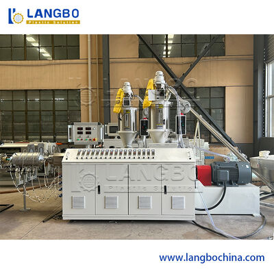สายการอัดรีดท่อ PPR พร้อมระบบควบคุม  PLC แบบ Co-Extrusion 3 ชั้น สำหรับท่อขนาด 20-110 มม.