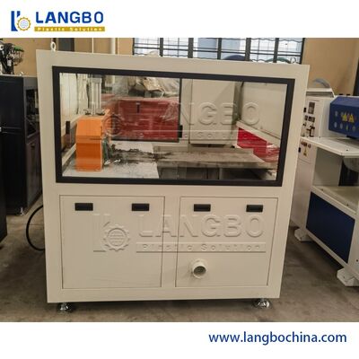 สายการผลิต Extrusion PVC ขนาด 300mm ด้วยเครื่องสกรีนคู่แบบ Conical Double Screw Extruder