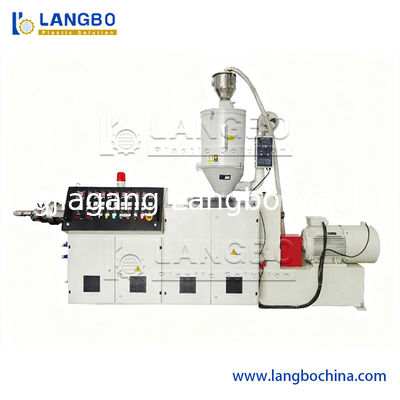 เครื่องทำท่อลูกฟูกพลาสติกความเร็วสูง / เครื่องอัดรีดท่อลูกฟูก