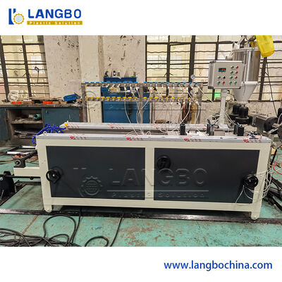 เครื่องจักรเครื่องหมายราคา เครื่องถือราคา เครื่องผลิตพลาสติก extruder PVC โปรไฟล์โปรแกรม