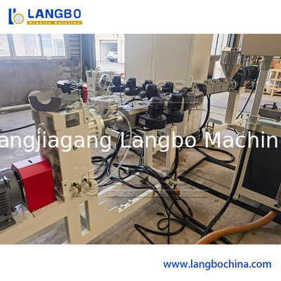 Single Screw Extruder Machine For Plastic Supermarket PVC Price Tag Shelf Label Making