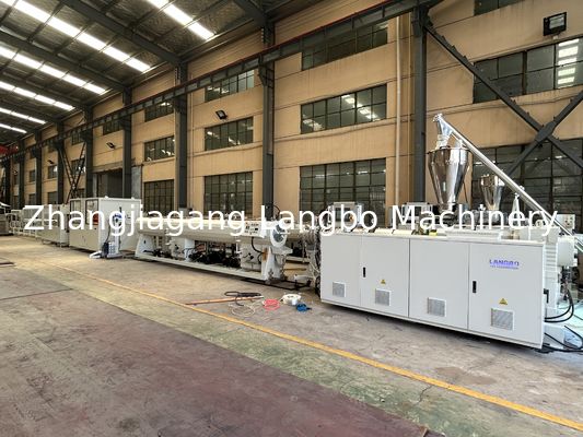 50-200mm PVC Pipe Extrusion Line / PVC Pipe Making Machine / PVC Pipe Production Line สายการผลิตท่อ