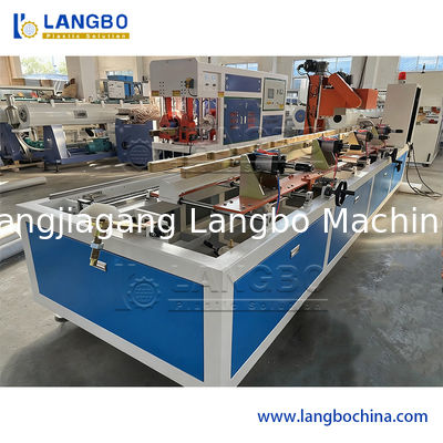Fully Automatic PVC Pipe Production Machine with PVC Pipe Slotting Grooving Machine