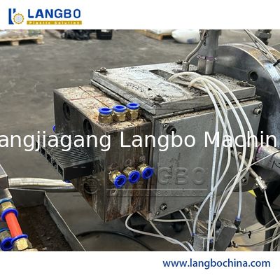 พลาสติก UPVC PVC Ceiling Gutter Cable Trunking Window Door Frame Wall Panel Hollow Board Corner Bead WPC Decking Profile เครื่องผลิต extrusion การผลิต