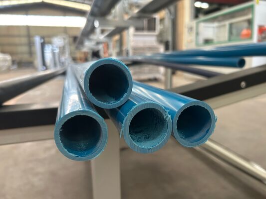 16-32mm Four Cavity PVC UPVC Conduit Electric Pipe Extruder Making Extrusion Machine Production Line