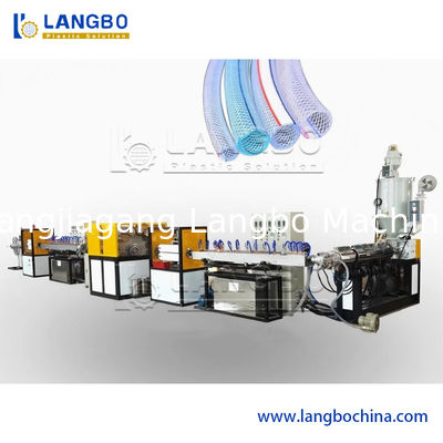 เครื่องทำท่ออ่อน PVC เสริมใยแก้วสำหรับสวน