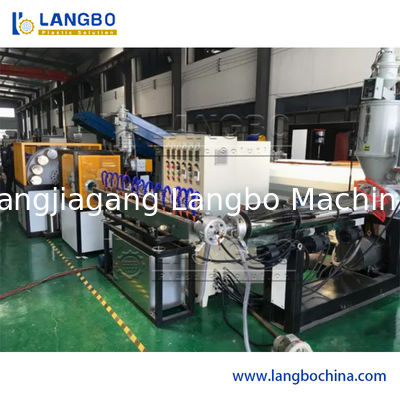 เครื่องทําท่อสวน PVC สายใยเสริมท่อ PVC Soft Hose Extrusion Making Machine