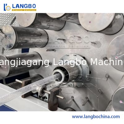 เครื่องทำท่อ/สายยางเสริมใยถัก PVC/เครื่องทำท่อสวน PVC