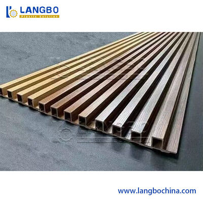 แผง PVC ลายร่องพร้อมวัสดุป้องกันที่เป็นมิตรต่อสิ่งแวดล้อม