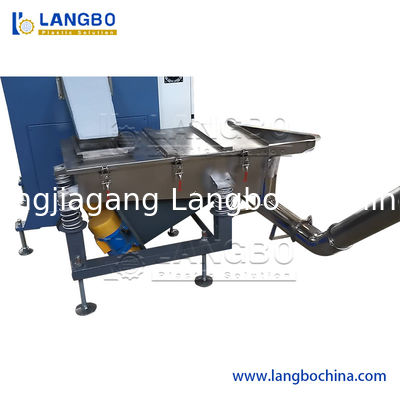 เครื่องผลิตเม็ดพลาสติกอัดเม็ดสกรูเดี่ยว PP PE PVC