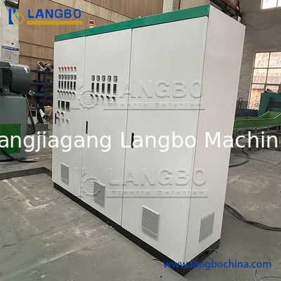Plastic PP/PE Post-Consumer Film Granulating Extruder Machine for Re-Pelletizing