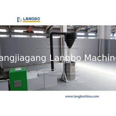 เครื่องอัดเม็ดพลาสติกเสีย PE PP ABS แบบวงแหวนน้ำ