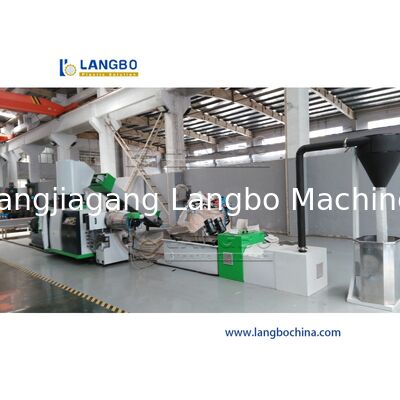 สายการผลิตเม็ดพลาสติกรีไซเคิลด้วยเครื่องรวมตัวในตัว