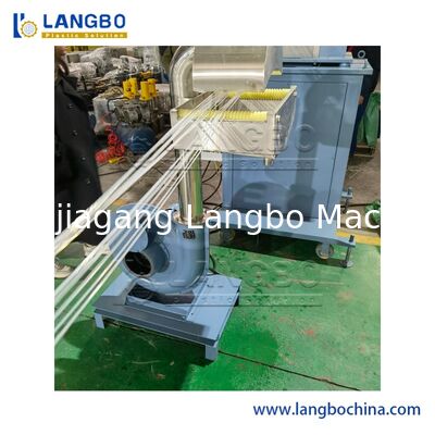 Plastic Recycling PP PE Film Single Screw Pelletizing Granulating Machine