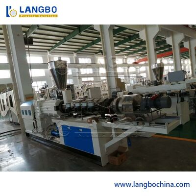 เม็ดพลาสติกเม็ดพลาสติก PP เม็ดเดียวการใช้พลังงานต่ำกำลังการผลิตสูง