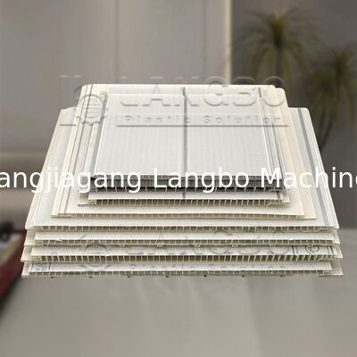 พลาสติก UPVC PVC Ceiling Gutter Cable Trunking Window Door Frame Wall Panel Hollow Board Corner Bead WPC Decking Profile เครื่องผลิต extrusion การผลิต