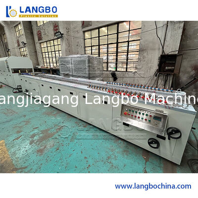 55/110 โคนิค Twin Screw Extruder PVC Profile Extrusion Line สําหรับ 1180 มิลลิเมตร คาเบิ้ลทรูม ด้วยพลังงานมอเตอร์ 22KW