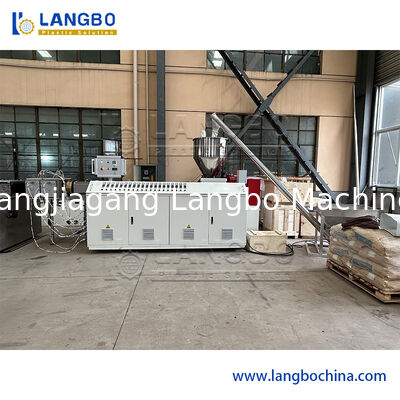 PVC PP HDPE Mpp PE PPR UPVC เครื่องผลิตพลาสติกโปรไฟล์ extruder extrusion